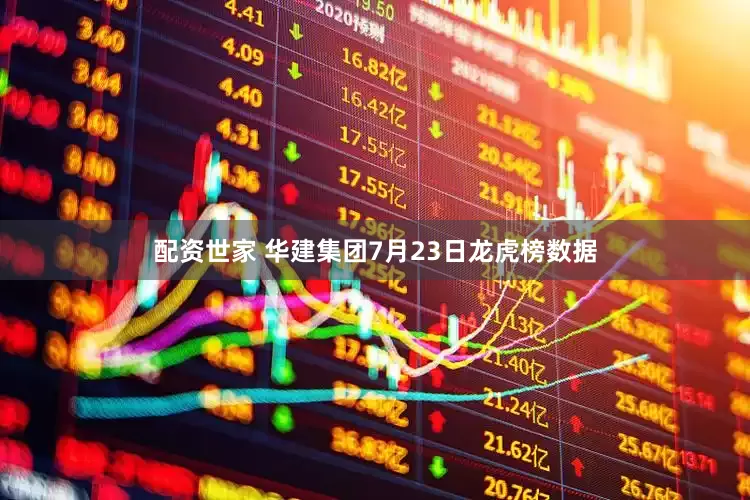 配资世家 华建集团7月23日龙虎榜数据
