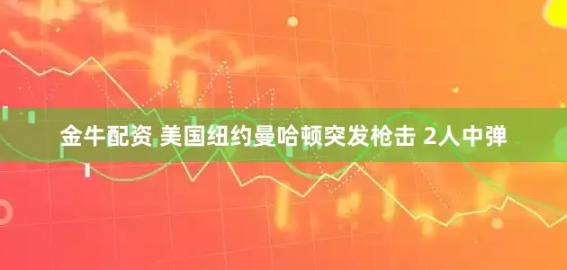 金牛配资 美国纽约曼哈顿突发枪击 2人中弹