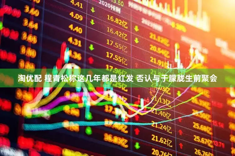 淘优配 程青松称这几年都是红发 否认与于朦胧生前聚会