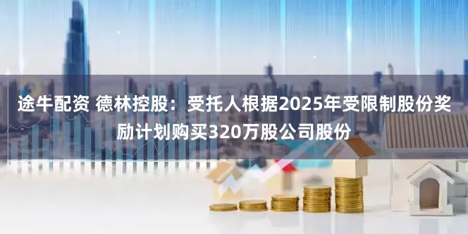 途牛配资 德林控股：受托人根据2025年受限制股份奖励计划购买320万股公司股份